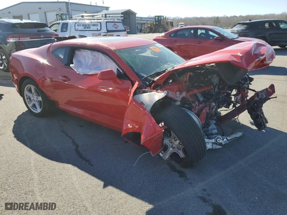 2023 Chevrolet Camaro 1LT with VIN 1G1FB1RX2P0159020, listed as a Copart auction lot 52910585 with 0 mi miles and Salvage Title. Bid and sale history available at carsss.com. Image 4.