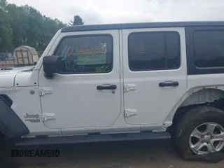 2018 Jeep Wrangler Unlimited Sport S with VIN 1C4HJXDG0JW324211, listed as a IAAI auction lot 42388525 with 79,278 mi miles and . Bid and sale history available at DreamBid. Image 15.