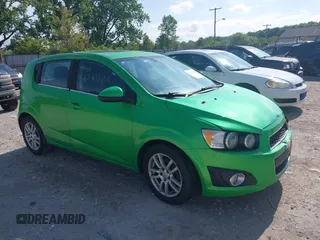 2015 Chevrolet Sonic LT with VIN 1G1JC6SB2F4112127, listed as a IAAI auction lot 42243686 with 78,017 mi miles and . Bid and sale history available at DreamBid. Image 1.