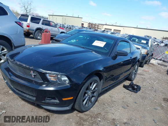 2011 Ford Mustang V6 with VIN 1ZVBP8AM4B5149602, listed as a IAAI auction lot 41974687 with 264,808 mi miles and . Bid and sale history available at carsss.com. Image 2.