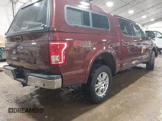 2016 Ford F-150 XLT with VIN 1FTEW1EP6GFA84087, listed as a IAAI auction lot 41548251 with 142,095 mi miles. Bid and sale history available at carsss.com. Image 4.