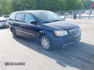 2014 Chrysler Town & Country Touring with VIN 2C4RC1BG6ER285119, listed as a IAAI auction lot 42171525 with 92,560 mi miles. Bid and sale history available at carsss.com. Image 1.