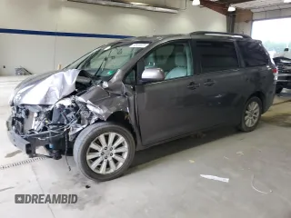 2012 Toyota Sienna XLE with VIN 5TDDK3DC7CS048274, listed as a Copart auction lot 59695875 with Not provided miles and Salvage title. Bid and sale history available at DreamBid. Image 1.