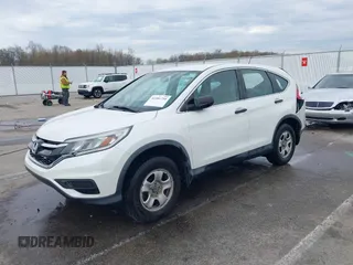 2016 Honda CR-V LX with VIN 5J6RM4H36GL056304, listed as a IAAI auction lot 41981750 with 101,986 mi miles. Bid and sale history available at carsss.com. Image 2.