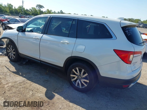 2021 Honda Pilot EX-L with VIN 5FNYF5H53MB006638, listed as a IAAI auction lot 41994463 with 101,786 mi miles. Bid and sale history available at carsss.com. Image 3.