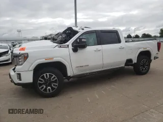 2022 GMC Sierra 3500HD AT4 z VIN 1GT49VEY3NF230736, wystawiony jako Copart lot #65454534 z przebiegiem Nie podano mil oraz Nie do naprawy • Non repairable. Historia ofert i sprzedaży dostępna na DreamBid. Obrazek 1.