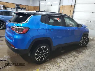 2022 Jeep Compass High Altitude with VIN 3C4NJDCB4NT154860, listed as a Copart auction lot 43638535 with Not Provided miles and Clean Title. Bid and sale history available at DreamBid. Image 3.