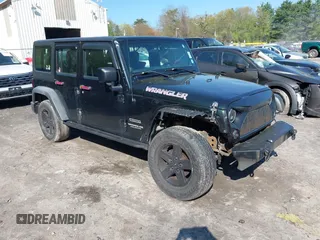 2012 Jeep Wrangler Unlimited Sport z VIN 1C4BJWDG1CL220511, wystawiony jako IAAI lot #42227037 z przebiegiem 157 914 mil mil oraz . Historia ofert i sprzedaży dostępna na DreamBid. Obrazek 1.