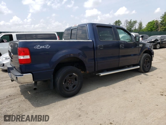 2004 Ford F-150 XLT with VIN 1FTPW14594FA26284, listed as a Copart auction lot 59796025 with 167,951 mi miles and Clean title. Bid and sale history available at DreamBid. Image 3.