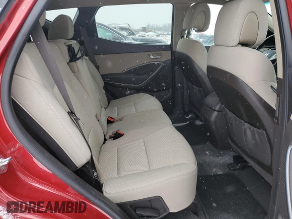 2018 Hyundai Santa Fe 2.4L z VIN 5XYZTDLB0JG547428, wystawiony jako Copart lot #45593005 z przebiegiem 51 394 mil mil oraz Szkoda całkowita • Salvage title. Historia ofert i sprzedaży dostępna na DreamBid. Obrazek 11.