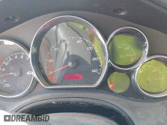 2008 Pontiac G6 1SV Value Leader with VIN 1G2ZF57B284196798, listed as a IAAI auction lot 42751811 with 111,342 mi miles and . Bid and sale history available at DreamBid. Image 7.