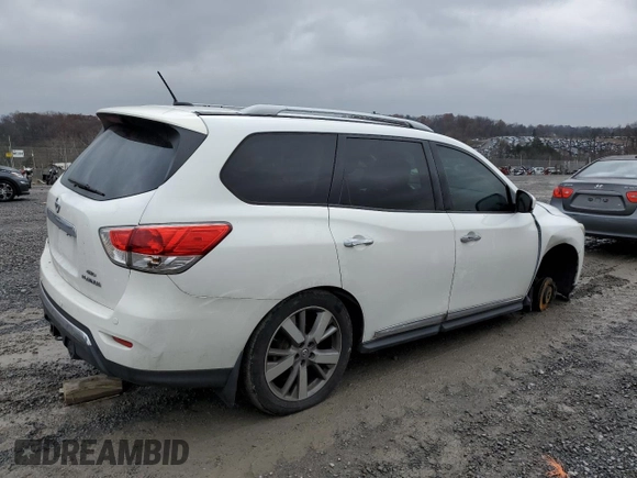 2013 Nissan Pathfinder Platinum z VIN 5N1AR2MM3DC675456, wystawiony jako Copart lot #79548284 z przebiegiem 199 935 mil mil oraz Szkoda całkowita • Salvage title. Historia ofert i sprzedaży dostępna na DreamBid. Obrazek 3.