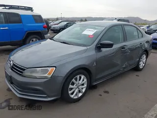 2015 Volkswagen Jetta Sedan 1.8T SE with VIN 3VWD17AJ9FM286917, listed as a IAAI auction lot 41904565 with 166,841 mi miles. Bid and sale history available at carsss.com. Image 17.