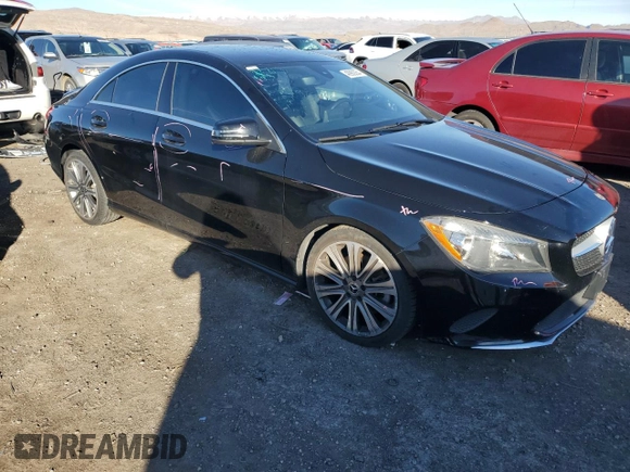 2018 Mercedes-Benz CLA 250 with VIN WDDSJ4EB4JN577292, listed as a Copart auction lot 40982054 with 90,753 mi miles and . Bid and sale history available at DreamBid. Image 4.