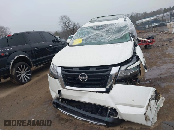 2023 Nissan Pathfinder Platinum с VIN 5N1DR3DJ6PC207668, выставлен на аукционе IAAI как лот 41532859 с пробегом 34 925 миль миль и . История ставок и продаж доступна на DreamBid. Изображение 13.