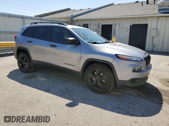 2017 Jeep Cherokee Sport with VIN 1C4PJMAB4HW544836, listed as a Copart auction lot 52512785 with 77,733 mi miles and Salvage Title. Bid and sale history available at DreamBid. Image 4.