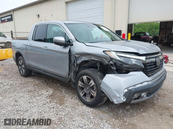 2019 Honda Ridgeline RTL-E with VIN 5FPYK3F75KB019660, listed as a IAAI auction lot 42548495 with 55,969 mi miles and . Bid and sale history available at DreamBid. Image 1.