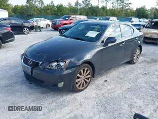 2006 Lexus IS 250 z VIN JTHCK262462004981, wystawiony jako IAAI lot #42242851 z przebiegiem 212 289 mil mil oraz . Historia ofert i sprzedaży dostępna na DreamBid. Obrazek 2.