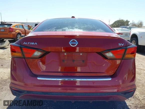 2022 Nissan Altima 2.5 SV with VIN 1N4BL4DV4NN329202, listed as a IAAI auction lot 41674663 with 52,724 mi miles. Bid and sale history available at carsss.com. Image 16.