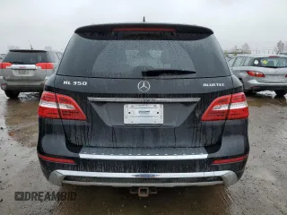 2014 Mercedes-Benz M 350 with VIN 4JGDA2EB7EA363543, listed as a Copart auction lot 53585855 with 168,940 mi miles and Salvage Title. Bid and sale history available at DreamBid. Image 6.