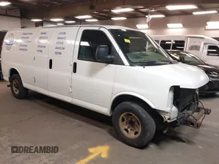 2004 Chevrolet Express Cargo with VIN 1GCHG39U441155169, listed as a IAAI auction lot 41987682 with 247,231 mi miles and . Bid and sale history available at DreamBid. Image 1.