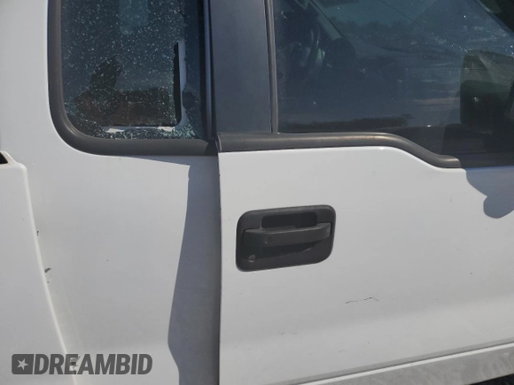 2007 Ford F-150 XL with VIN 1FTRF12287NA61703, listed as a Copart auction lot 47027105 with Not provided miles and Salvage title. Bid and sale history available at DreamBid. Image 11.