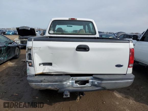 1999 Ford F-350 XL z VIN 1FTSW31F9XED90671, wystawiony jako Copart lot #50234035 z przebiegiem 164 705 mil mil oraz Szkoda całkowita • Salvage title. Historia ofert i sprzedaży dostępna na DreamBid. Obrazek 6.