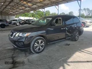 2019 Nissan Pathfinder SV with VIN 5N1DR2MN2KC599988, listed as a Copart auction lot 62291325 with 90,897 mi miles and Salvage title. Bid and sale history available at DreamBid. Image 1.