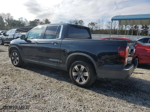 2017 Honda Ridgeline RTL-T with VIN 5FPYK3F65HB018749, listed as a Copart auction lot 80047434 with 198,308 mi miles and Salvage Title. Bid and sale history available at carsss.com. Image 2.