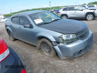2009 Dodge Avenger SE with VIN 1B3LC46B49N572162, listed as a IAAI auction lot 42164860 with 247,300 mi miles and . Bid and sale history available at carsss.com. Image 1.