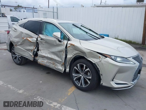 2020 Lexus RX with VIN 2T2HZMAA0LC166189, listed as a IAAI auction lot 41778489 with 49,408 mi miles. Bid and sale history available at carsss.com. Image 1.