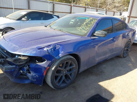 2019 Dodge Charger SXT with VIN 2C3CDXBG0KH588294, listed as a IAAI auction lot 41666566 with 113,874 mi miles. Bid and sale history available at carsss.com. Image 14.