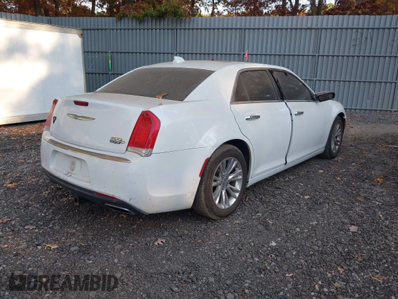2017 Chrysler 300 with VIN 2C3CCAEG9HH663420, listed as a IAAI auction lot 40561669 with 96,457 mi miles. Bid and sale history available at carsss.com. Image 4.