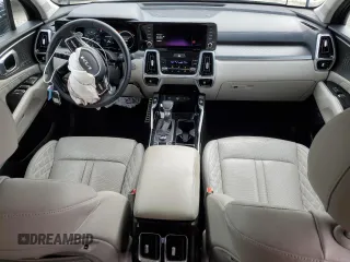 2023 Kia Sorento SX Prestige with VIN 5XYRKDLF5PG201387, listed as a Copart auction lot 85784174 with 44,684 mi miles and Salvage Title. Bid and sale history available at carsss.com. Image 8.