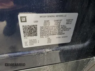 2021 Cadillac XT4 FWD Premium Luxury z VIN 1GYFZCR48MF056210, wystawiony jako Copart lot #45818245 z przebiegiem Nie podano mil oraz Nie do naprawy • Non repairable. Historia ofert i sprzedaży dostępna na DreamBid. Obrazek 13.