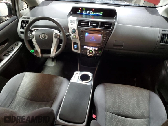 2012 Toyota Prius Two with VIN JTDZN3EU3C3099065, listed as a Copart auction lot 50734065 with 117,907 mi miles and Salvage Title. Bid and sale history available at DreamBid. Image 8.