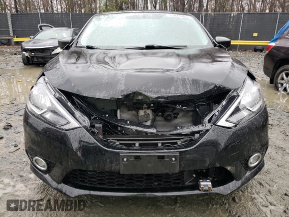 2019 Nissan Sentra SV with VIN 3N1AB7AP7KY247157, listed as a Copart auction lot 49877865 with 106,805 mi miles and Salvage Title. Bid and sale history available at DreamBid. Image 5.