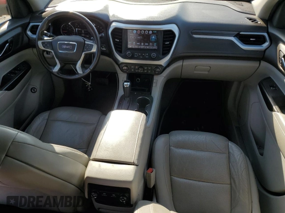 2019 GMC Acadia SLT with VIN 1GKKNMLS9KZ130523, listed as a Copart auction lot 73291574 with 128,553 mi miles and Salvage Title. Bid and sale history available at carsss.com. Image 8.
