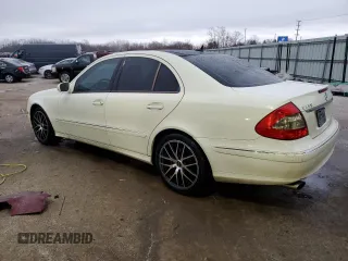 2007 Mercedes-Benz E-Class 3.5L with VIN WDBUF87X37X219746, listed as a Copart auction lot 45037495 with 157,384 mi miles and Salvage Title. Bid and sale history available at carsss.com. Image 2.