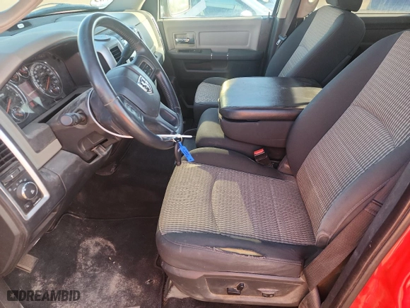 2012 Ram 1500 Big Horn with VIN 1C6RD7LT1CS267514, listed as a Copart auction lot 52769155 with 120,100 mi miles and Clean Title. Bid and sale history available at carsss.com. Image 7.