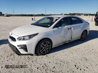 2019 Kia Forte EX with VIN 3KPF54AD1KE034026, listed as a Copart auction lot 86320514 with 97,584 mi miles and Salvage Title. Bid and sale history available at carsss.com. Image 1.