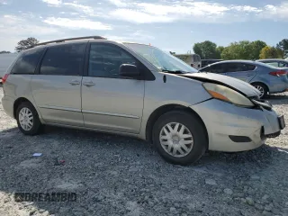 2007 Toyota Sienna CE with VIN 5TDZK23C37S047971, listed as a Copart auction lot 52540665 with 244,761 mi miles and Salvage Title. Bid and sale history available at carsss.com. Image 4.