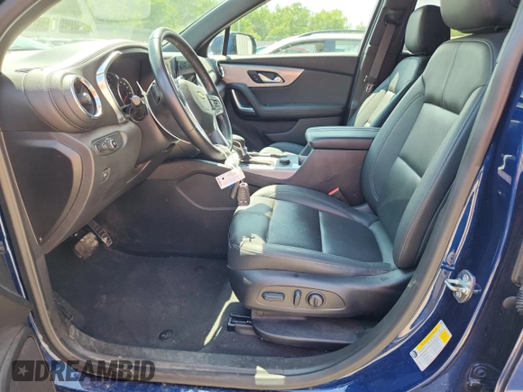 2022 Chevrolet Blazer LT with VIN 3GNKBJRS0NS149559, listed as a Copart auction lot 61374985 with 42,095 mi miles and Salvage title. Bid and sale history available at DreamBid. Image 7.