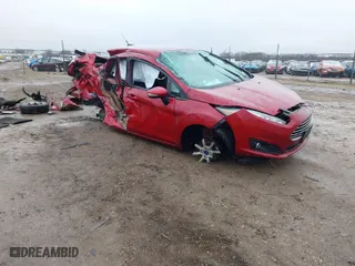 2016 Ford Fiesta SE with VIN 3FADP4BJXGM144498, listed as a IAAI auction lot 41468831 with 102,394 mi miles. Bid and sale history available at carsss.com. Image 1.