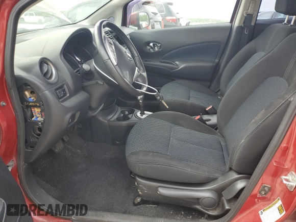 2014 Nissan Note SV with VIN 3N1CE2CP0EL368565, listed as a Copart auction lot 57510835 with 210,839 mi miles and Clean title. Bid and sale history available at DreamBid. Image 7.