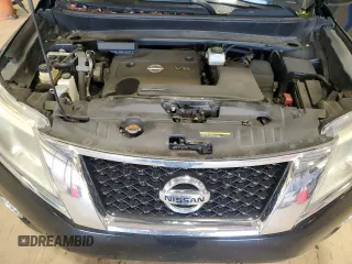 2013 Nissan Pathfinder Platinum with VIN 5N1AR2MM3DC637659, listed as a Copart auction lot 57296695 with 146,829 mi miles and Salvage title. Bid and sale history available at DreamBid. Image 12.