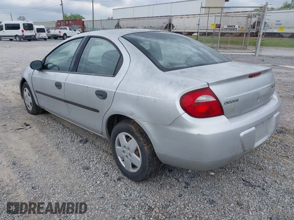 2005 Dodge Neon SE with VIN 1B3ES26C35D205066, listed as a IAAI auction lot 41943955 with 129,821 mi miles. Bid and sale history available at carsss.com. Image 3.
