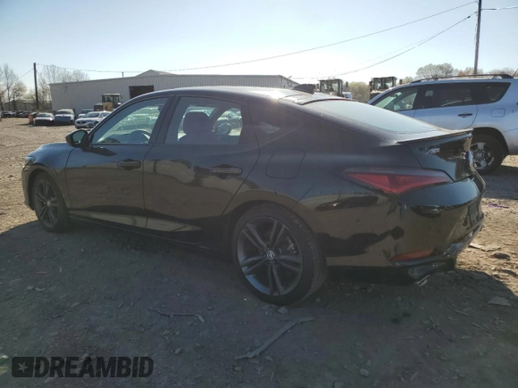 2024 Acura Integra w/A-Spec Package with VIN 19UDE4H30RA009850, listed as a Copart auction lot 53495375 with 9,036 mi miles and Salvage title. Bid and sale history available at DreamBid. Image 2.