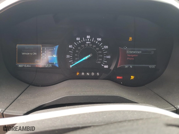 2019 Ford Edge Titanium with VIN 2FMPK3K92KBC06553, listed as a Copart auction lot 86996064 with 83,713 mi miles and Salvage Title. Bid and sale history available at carsss.com. Image 9.