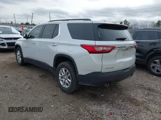 2019 Chevrolet Traverse LT Cloth with VIN 1GNERGKW8KJ171606, listed as a IAAI auction lot 41553157 with 95,802 mi miles. Bid and sale history available at carsss.com. Image 3.